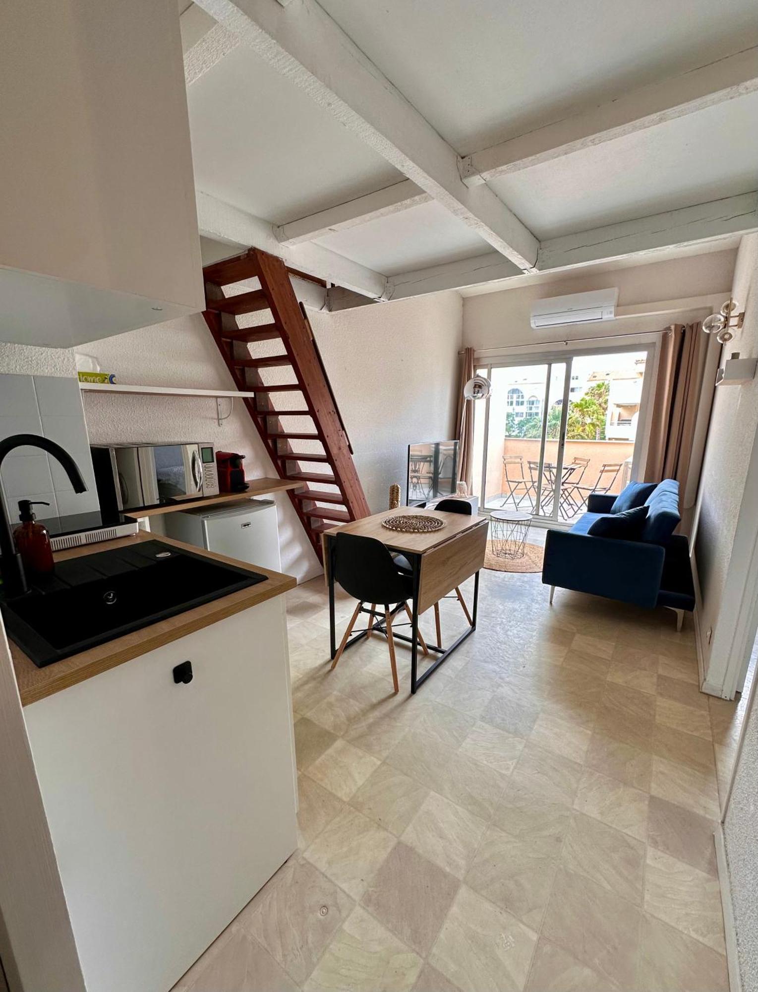 Evasion Setoise - Appartement Avec Balcon Vue Marina, Climatise, Parking - Situe A 200M De La Plage 塞特港 外观 照片