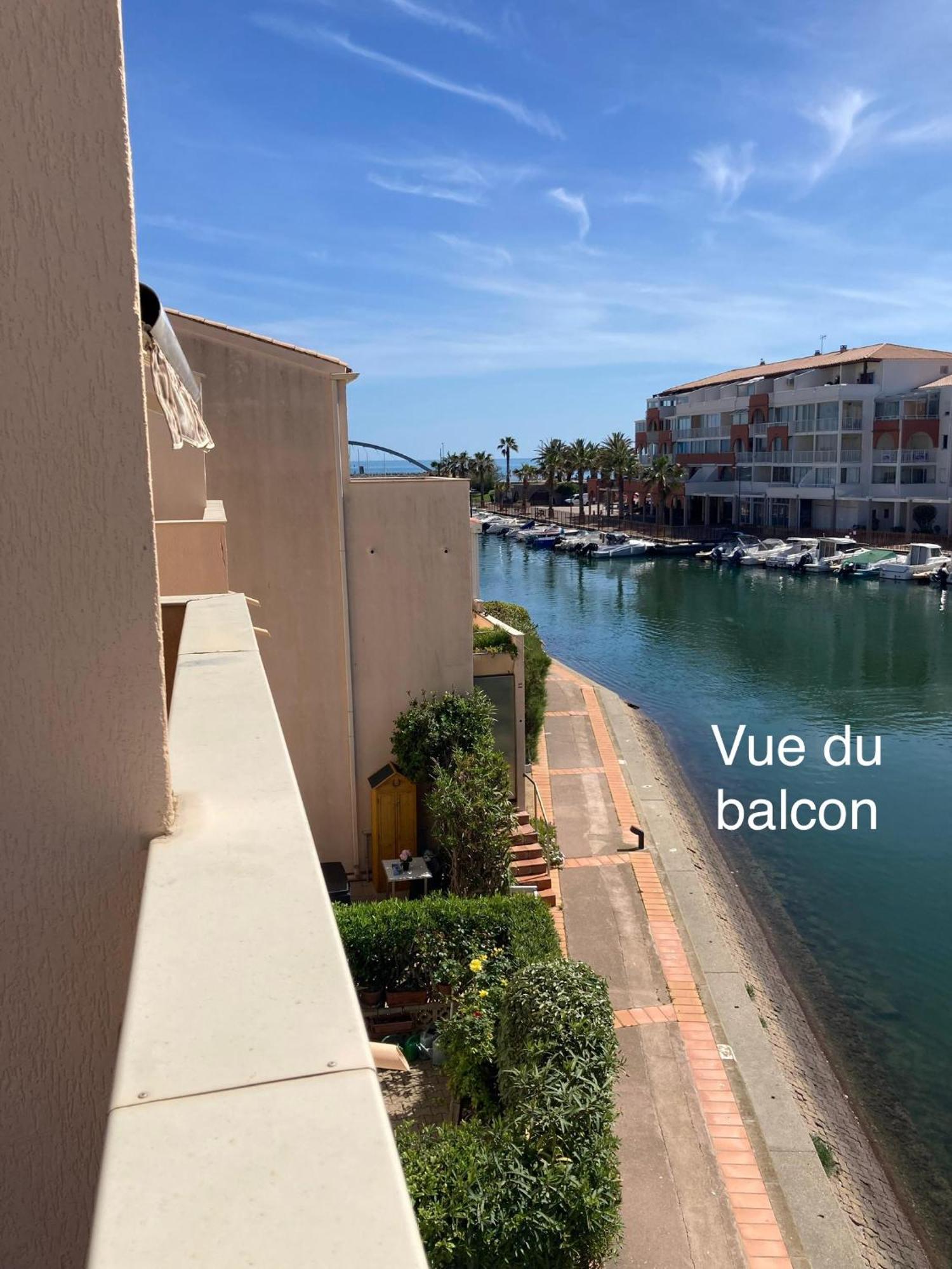 Evasion Setoise - Appartement Avec Balcon Vue Marina, Climatise, Parking - Situe A 200M De La Plage 塞特港 外观 照片